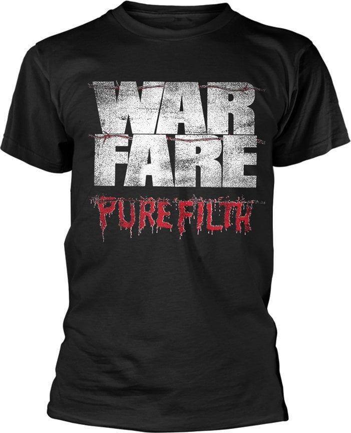 Camiseta de manga corta Warfare Camiseta de manga corta Pure Filth Black M