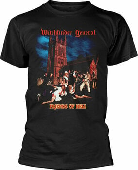 T-shirt Witchfinder General T-shirt Friends Of Hell Black S - 1