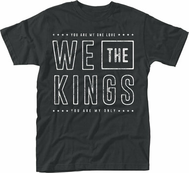 Shirt We The Kings Shirt You Are My Only Zwart L - 1