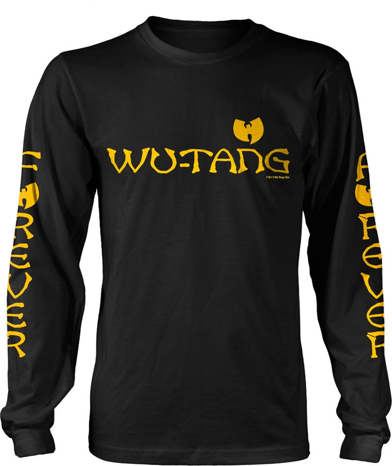 T-Shirt Wu-Tang Clan T-Shirt Logo Herren Black S