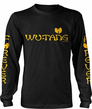 Tričko Wu-Tang Clan Tričko Logo Muži Black S - 1