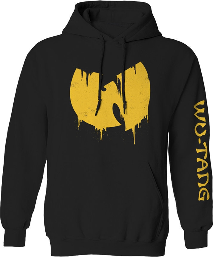 Huvtröja Wu-Tang Clan Huvtröja Sliding Logo Black M