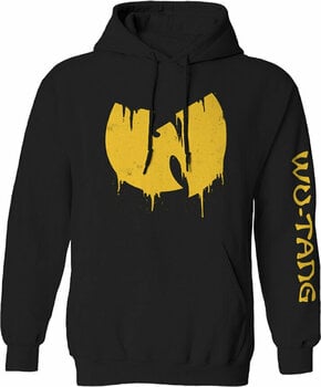 Luvtröja Wu-Tang Clan Luvtröja Sliding Logo Black L - 1