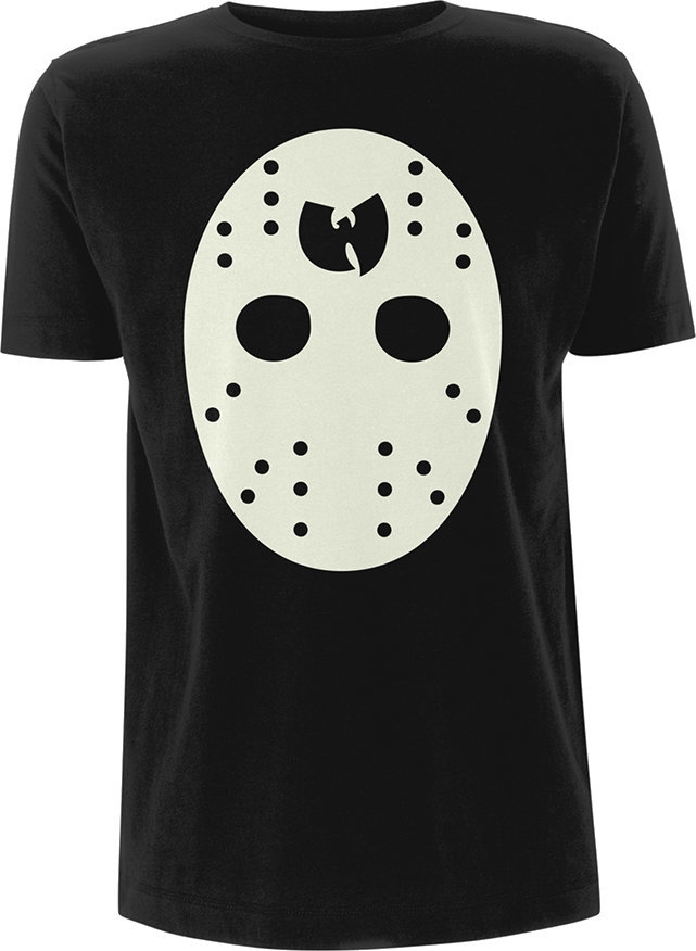 Camiseta de manga corta Wu-Tang Clan Camiseta de manga corta Mask Hombre Black M