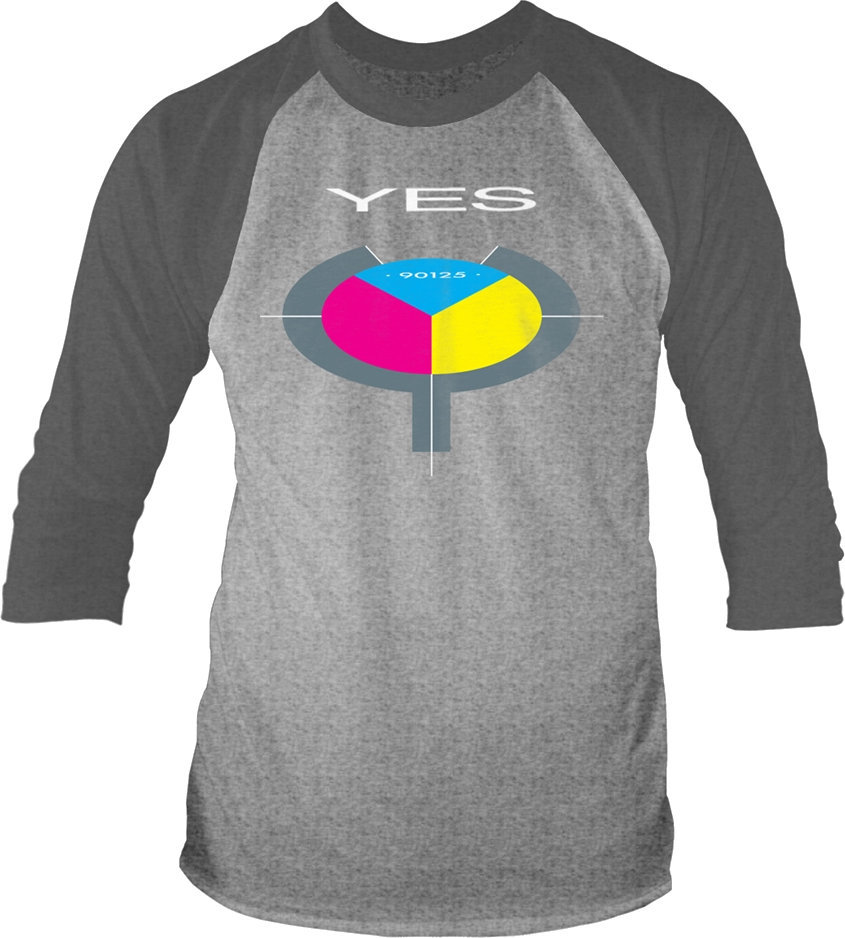 T-Shirt Yes T-Shirt 90125 Male Grey/Dark Grey S