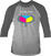 T-Shirt Yes T-Shirt 90125 Grey/Dark Grey M