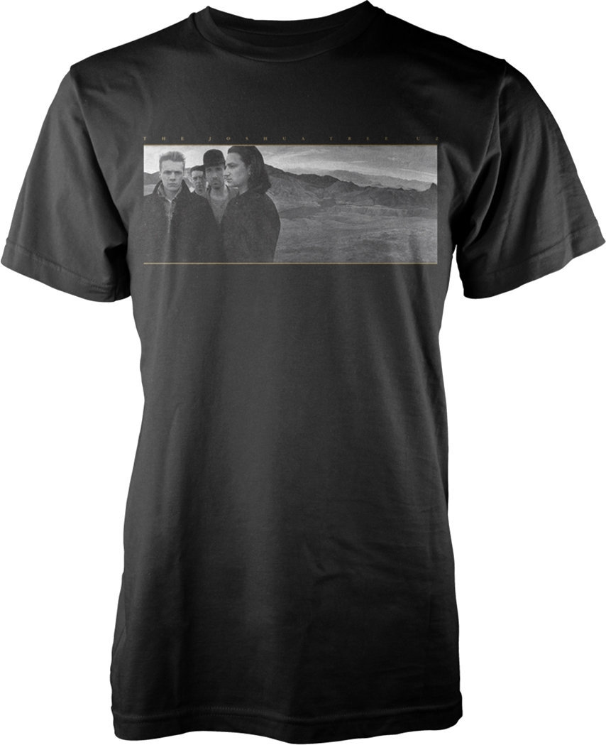 T-Shirt U2 Joshua Tree Organic Black 2XL T-Shirt