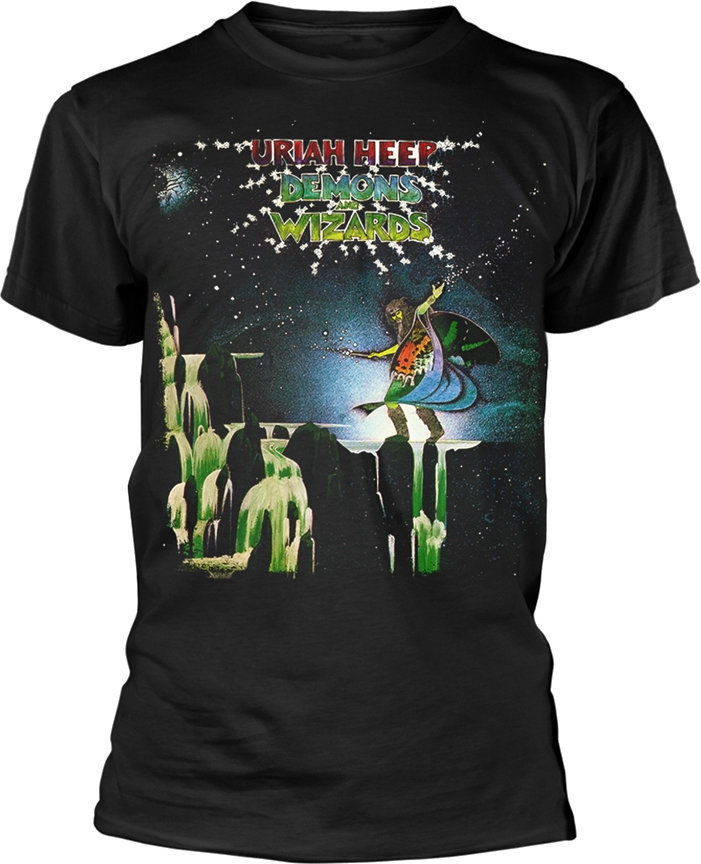 T-shirt Uriah Heep T-shirt Demons And Wizards Homme Black M