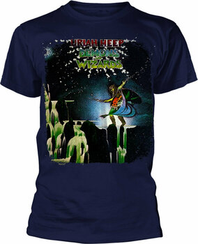 T-Shirt Uriah Heep T-Shirt Demons And Wizards Male Navy Blue S - 1