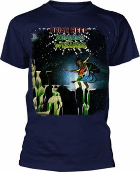 T-shirt Uriah Heep T-shirt Demons And Wizards Homme Navy Blue L - 1