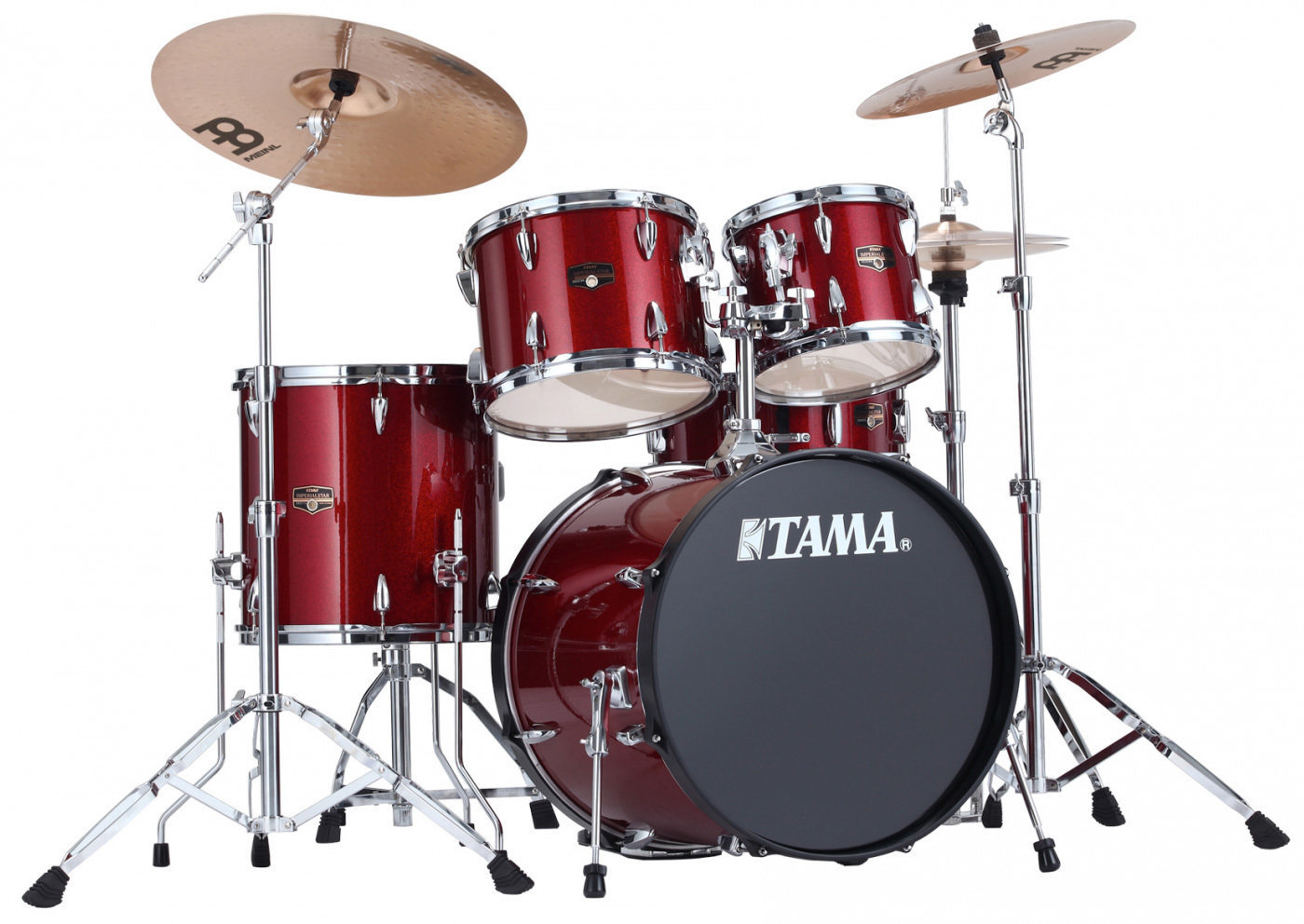Akoestisch drumstel Tama IP50H6 Imperialstar Candy Apple Mist