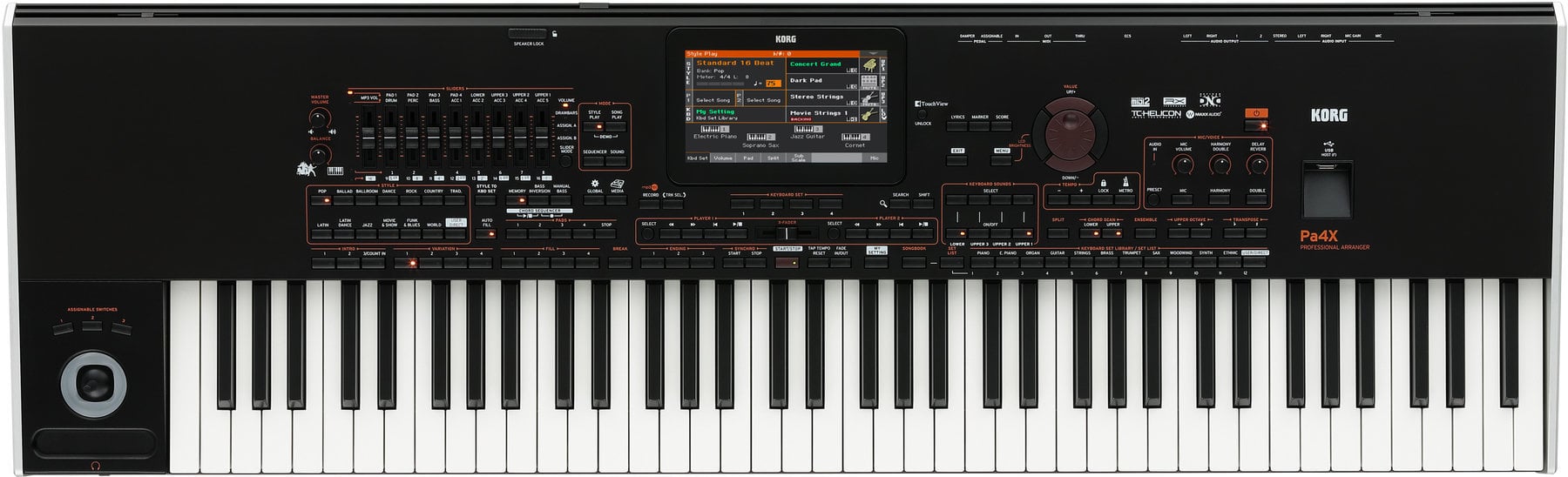 Professional Keyboard Korg Pa4X-76