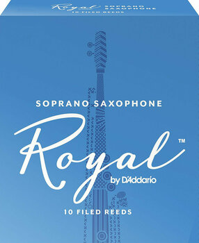 Ancie pentru saxofon sopran Rico Royal 3.5 Ancie pentru saxofon sopran - 1
