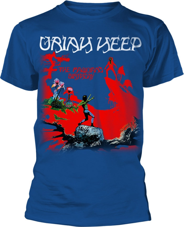 Skjorta Uriah Heep Skjorta The Magicians Birthday Blue M