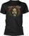 Camiseta de manga corta Ted Nugent Camiseta de manga corta Cat Scratch Fever Tour '77 Hombre Black S