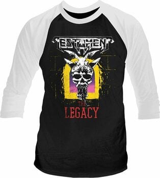 Camiseta de manga corta Testament Camiseta de manga corta The Legacy Hombre Black/White M - 1