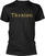 T-shirt Therion T-shirt Logo Masculino Black M