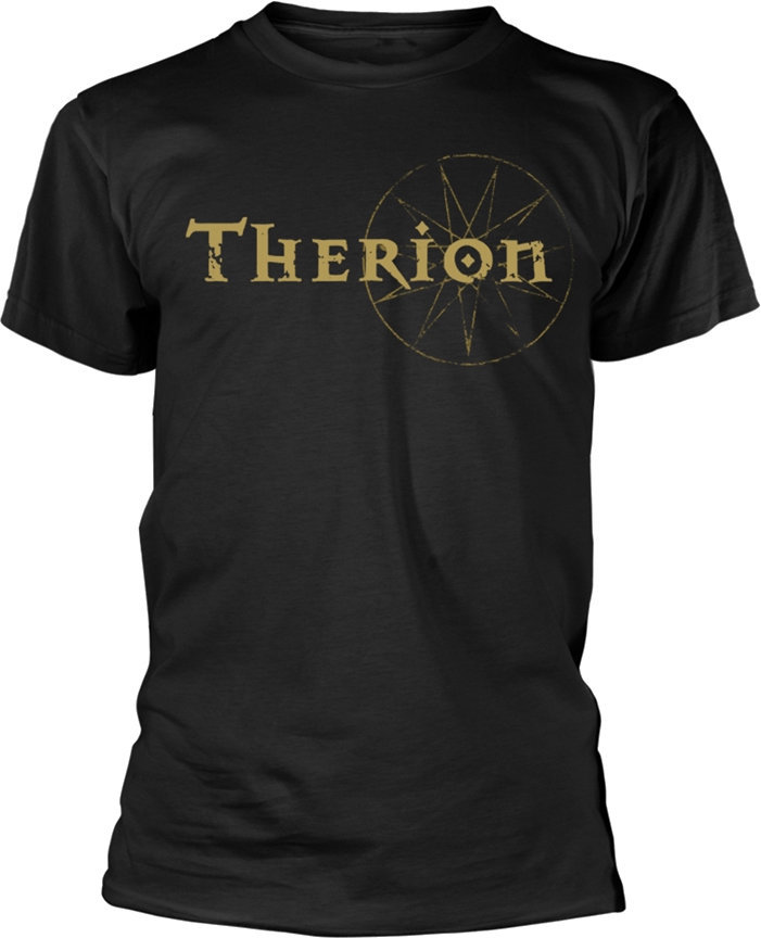Skjorte Therion Skjorte Logo Mand Black L