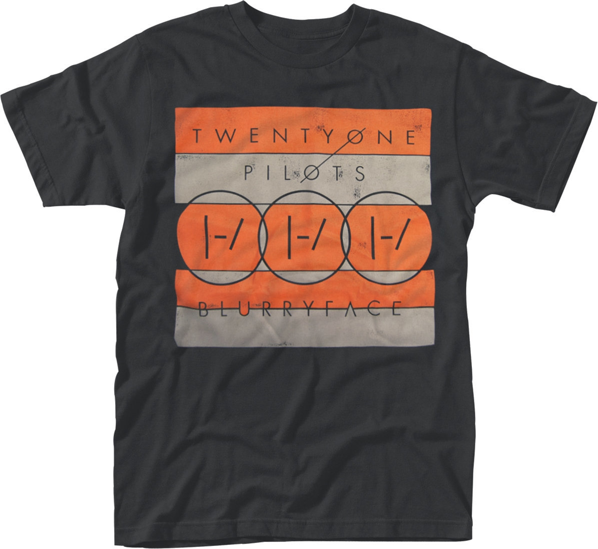 Skjorte Twenty One Pilots In Blocks T-Shirt XL