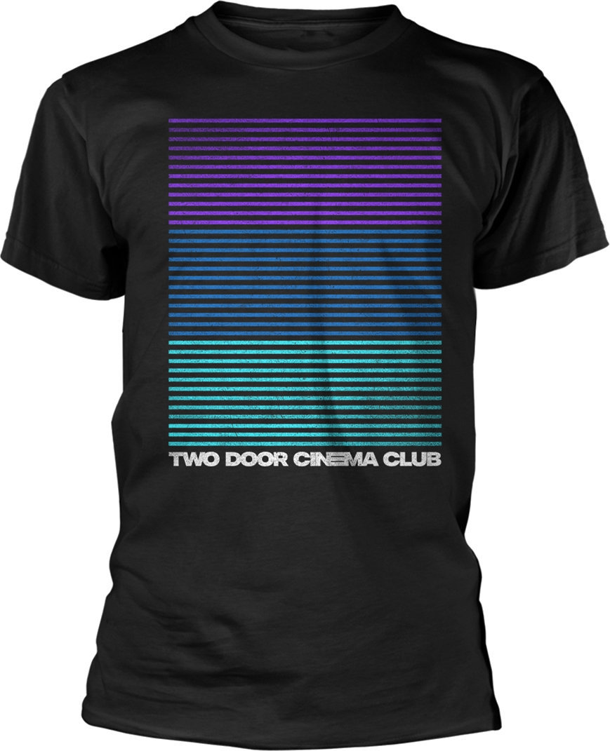 T-Shirt Two Door Cinema Club T-Shirt Liner Black L