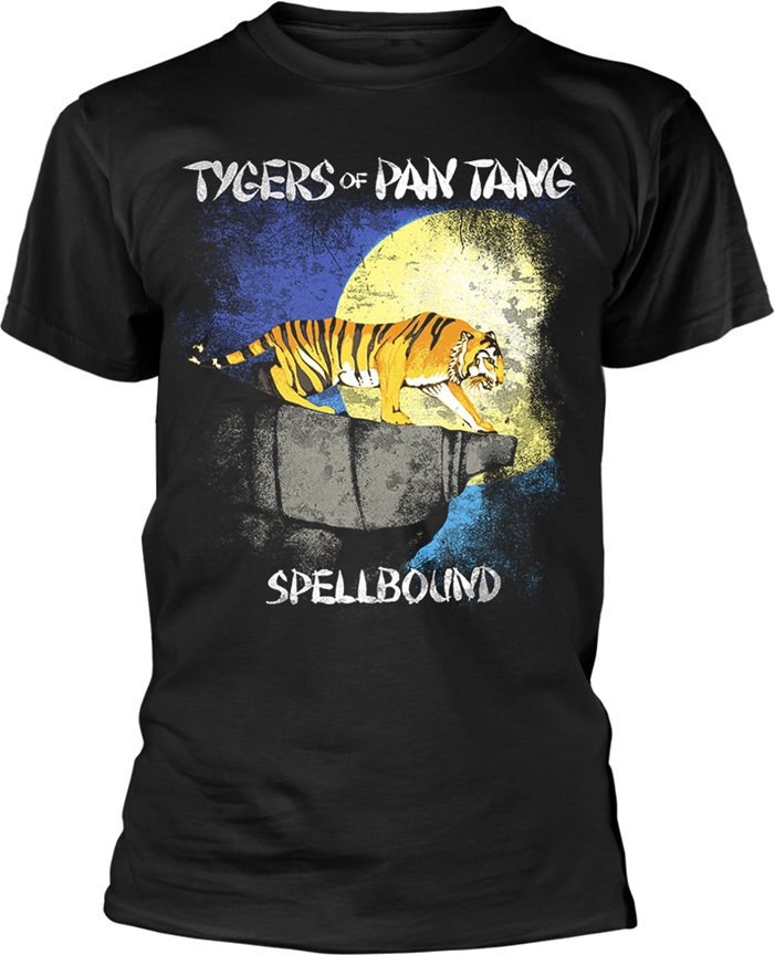 T-Shirt Tygers Of Pan Tang T-Shirt Spellbound Male Black S