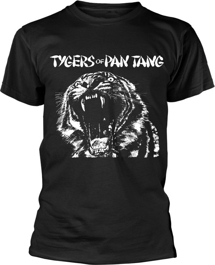 Skjorta Tygers Of Pan Tang Skjorta Tiger Herr Black S