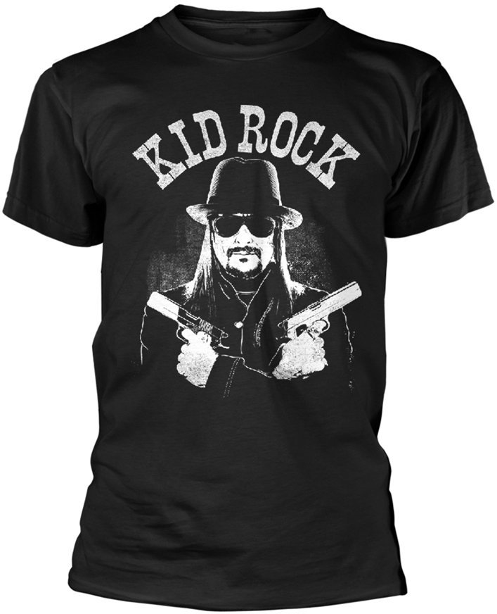 Camiseta de manga corta Kid Rock Camiseta de manga corta Crossed Guns Negro M