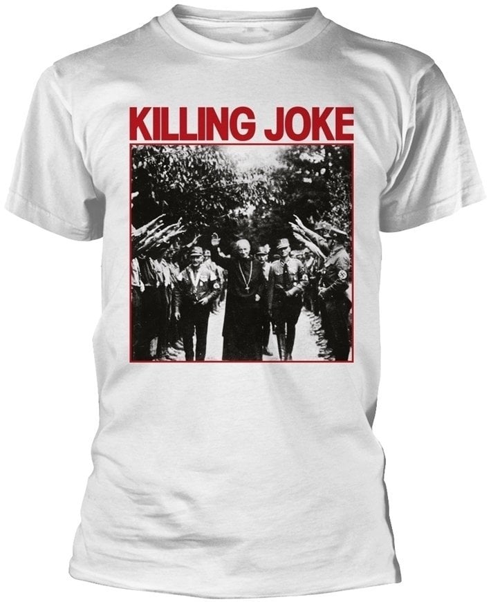 Shirt Killing Joke Shirt Pope Heren White S