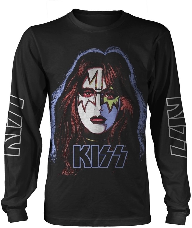 T-shirt Kiss Ace Frehley Long Sleeve Shirt S