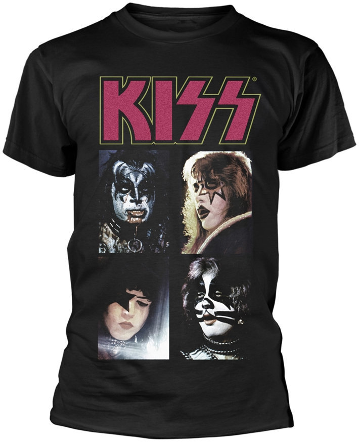 T-shirt Kiss T-shirt Alive II Black L