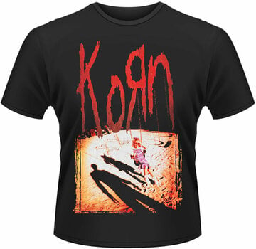 Tričko Korn Tričko Logo Muži Black S - 1
