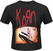 T-Shirt Korn T-Shirt Logo Herren Black L
