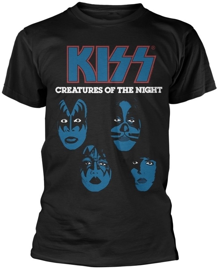 T-shirt Kiss Creatures Of The Night Black XL T-shirt