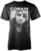 T-shirt Kurt Cobain T-shirt Kurt B/W Homme Black S