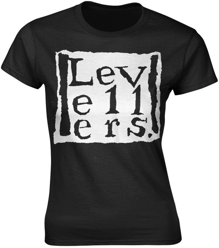 Shirt Levellers Logo Black 2XL Shirt