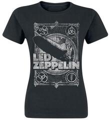 Skjorte Led Zeppelin Vintage Print LZ1 Black