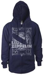 Led Zeppelin Vintage Print LZ4 Navy