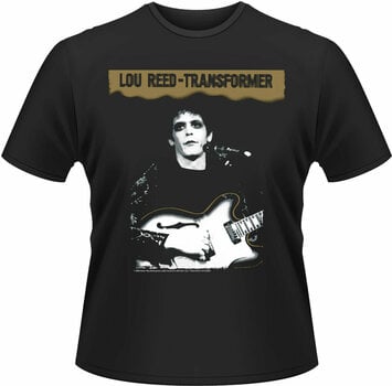 Shirt Lou Reed Shirt Transformer Heren Black S - 1