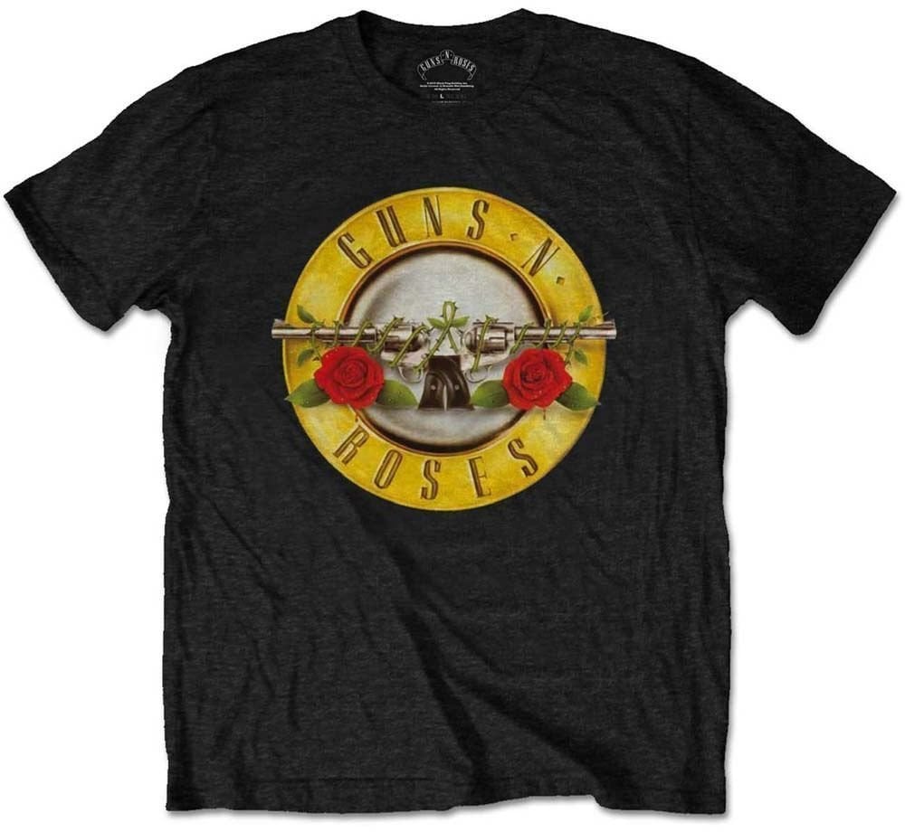 T-Shirt Guns N' Roses T-Shirt Classic Logo Unisex Black M