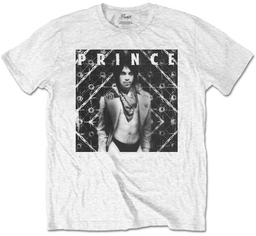 T-Shirt Prince T-Shirt Dirty Mind Unisex White XL