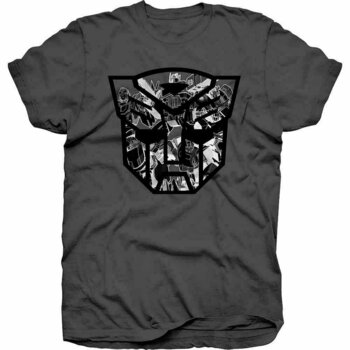 Shirt Hasbro Shirt Transformers Autobot Shield Charcoal Grey S - 1