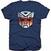 Camiseta de manga corta Hasbro Camiseta de manga corta Transformers Autobot Shield Navy Blue S