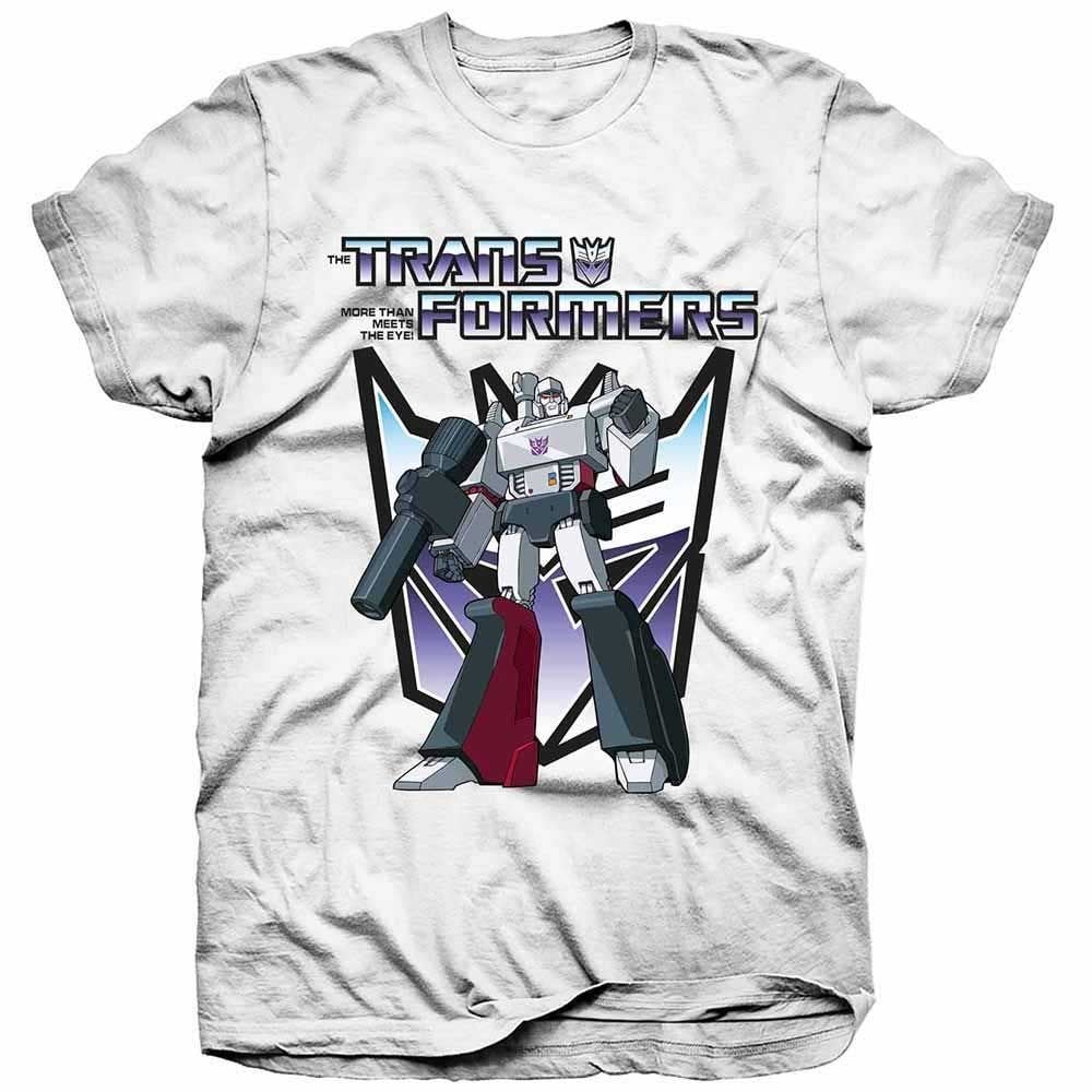 T-Shirt Hasbro T-Shirt Transformers Megatron White S
