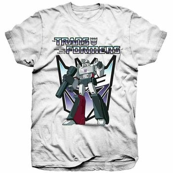 T-shirt Hasbro T-shirt Transformers Megatron JH White S - 1