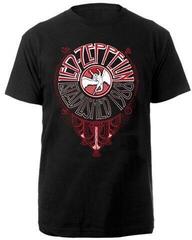 T-Shirt Led Zeppelin Unisex Deco Circle Black