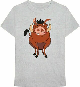 Skjorte Disney Skjorte Lion King - Pumbaa Pose Unisex Grey L - 1