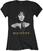 Shirt Whitney Houston Shirt Whitney Houston Logo Dames Zwart M