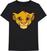 T-shirt Disney Simba Face Unisex Black M T-shirt
