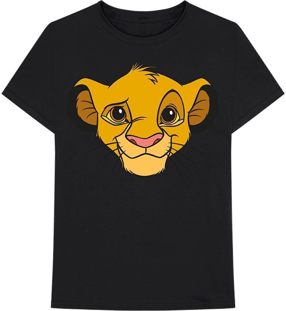 Skjorta Disney Skjorta Lion King - Simba Face Black XL