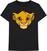 Skjorta Disney Skjorta Lion King - Simba Face Unisex Black XL